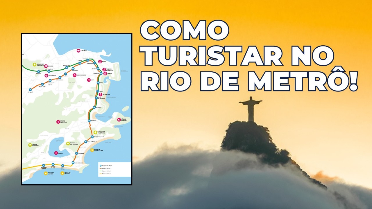 GUIA definitivo do METRÔ Rio: como usar METRÔ no Rio de Janeiro