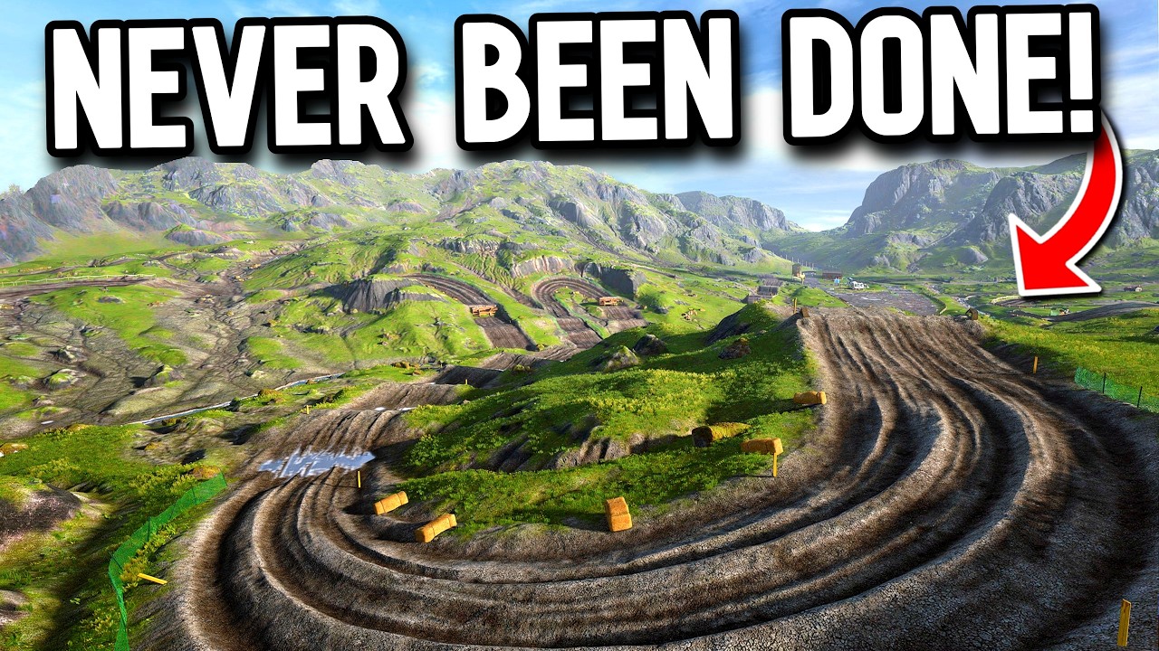HE BUILT THE MOST BEAUTIFUL TRACK IN MX BIKES!