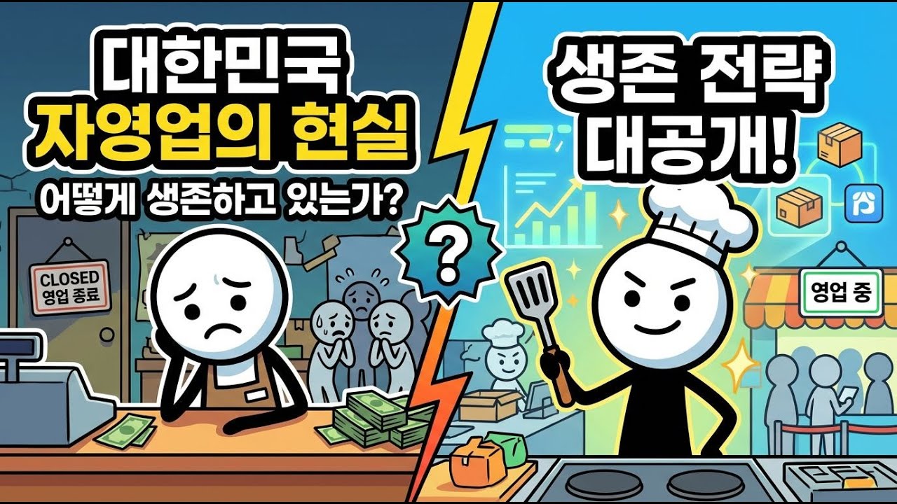 자영업자의 숨겨진 고통, 당신은 알고 있나요?