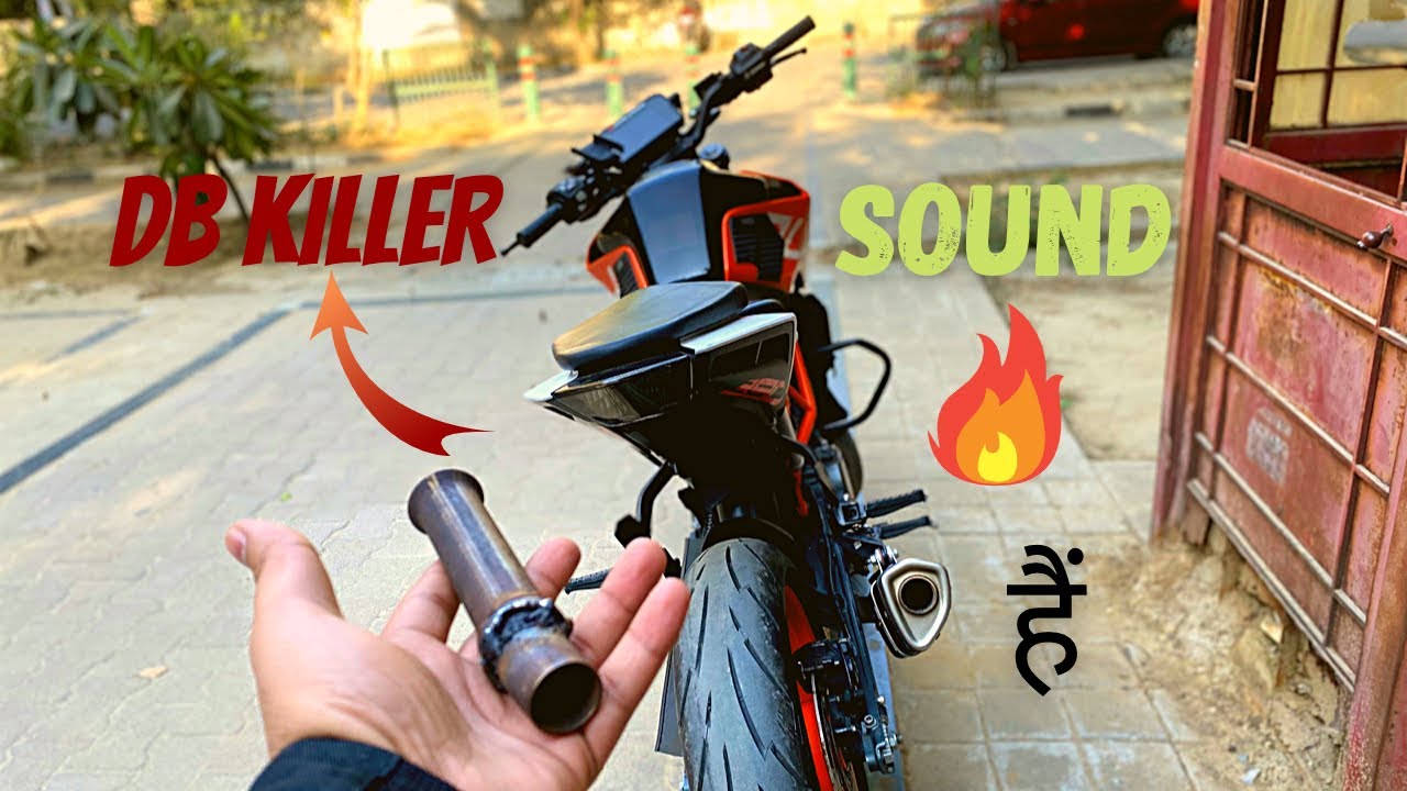 Duke 390 Got DB Killer Remove