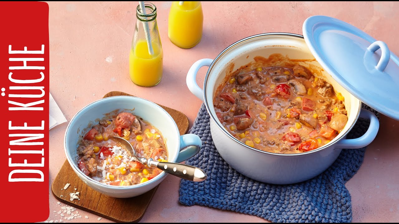 Pizzasuppe fürs Partybuffet 🍕🥣| REWE Deine Küche