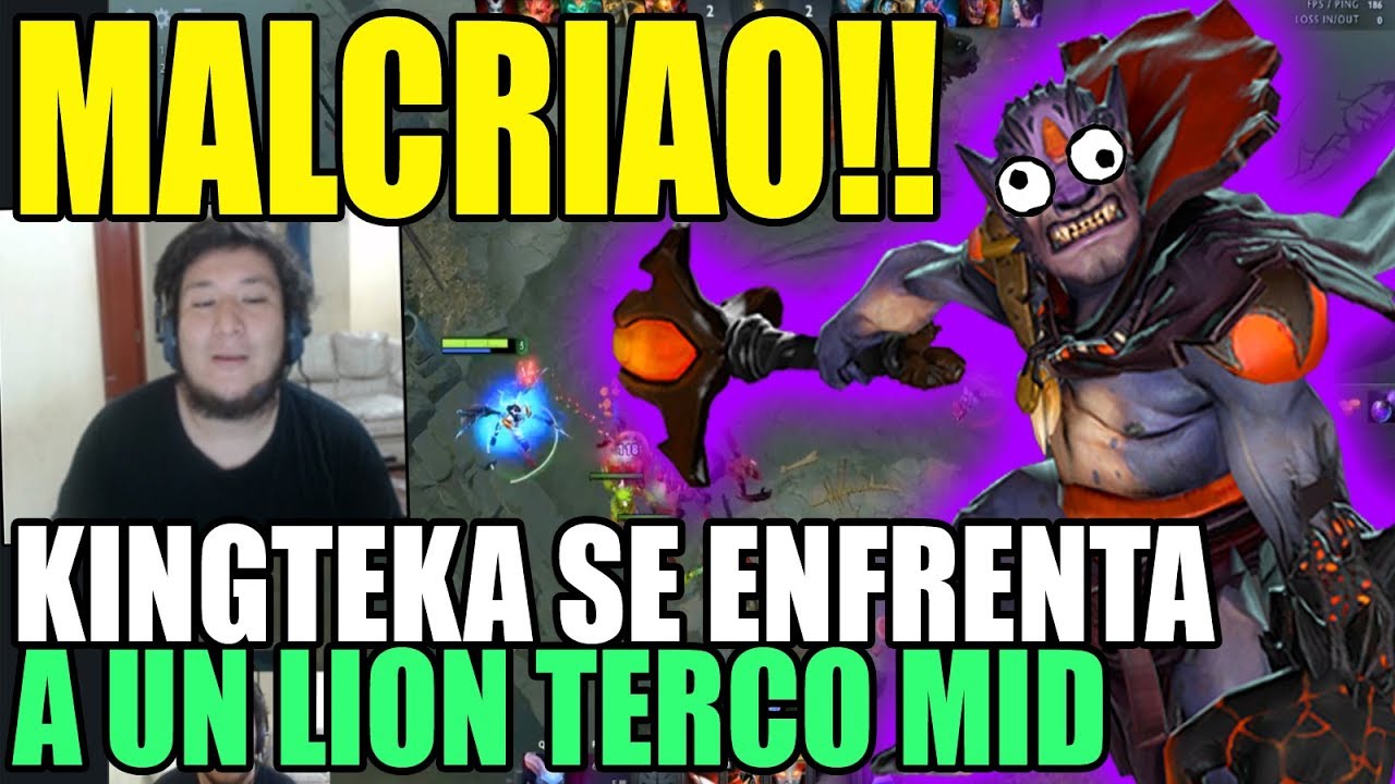KINGTEKA SE ENFRENTA A UN LION MID RECONTRA TERCO  