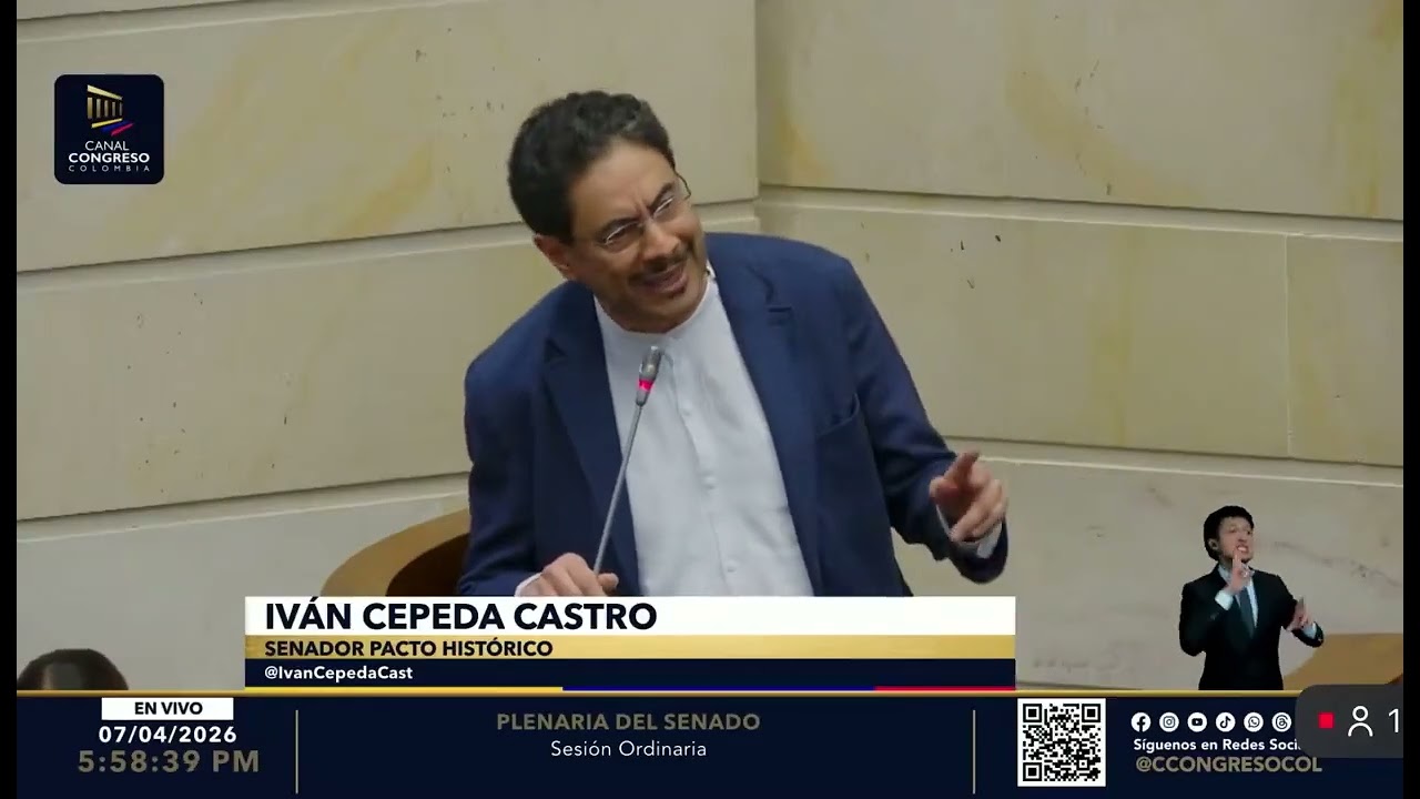 Iv&aacute;n Cepeda DEJ&Oacute; EN EL PISO a Paloma Valencia &iexcl;Le RECORD&Oacute; A CRIMINAL uribista! 🔥