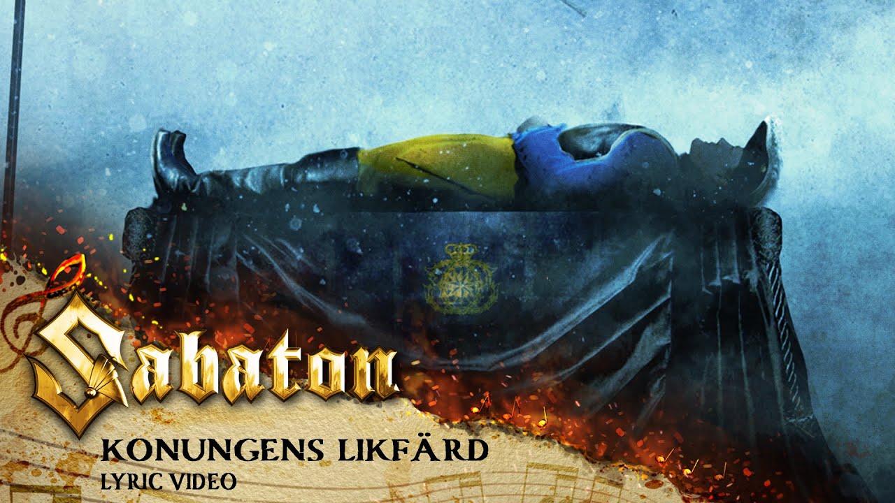SABATON - Konungens Likfärd (Official Lyric Video)