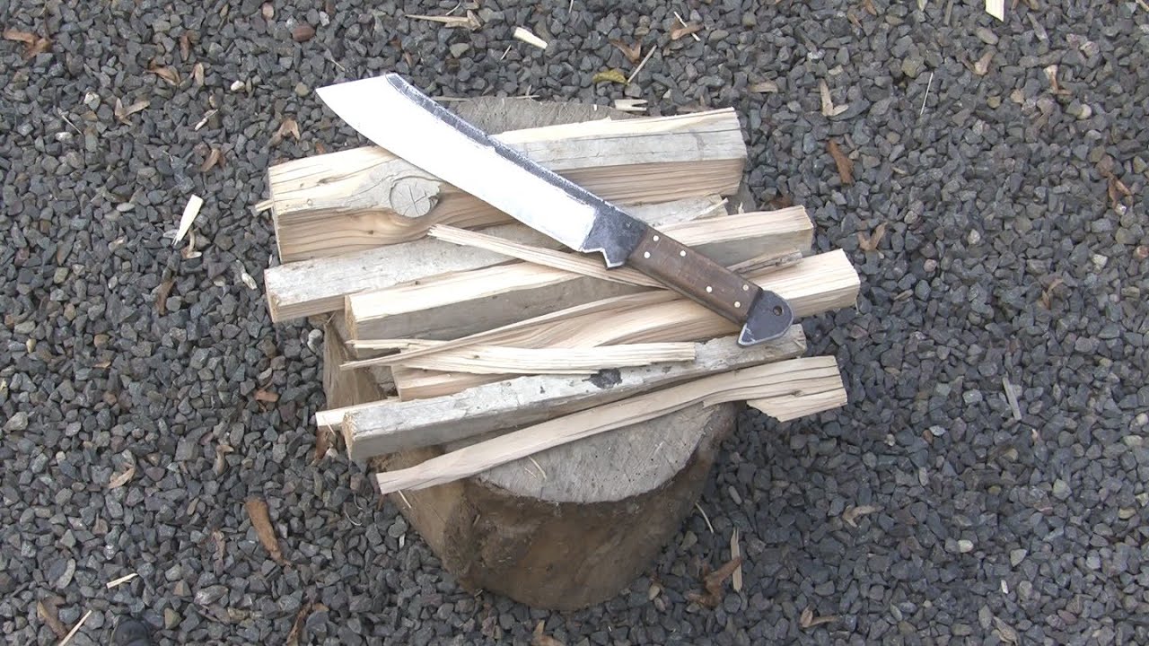 Homemade Rambo IV Style Machete