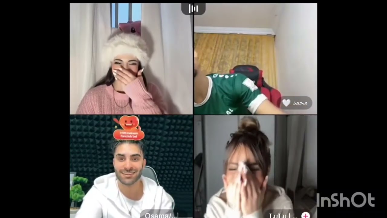 رغد تحكم محمد يحط بلوك لسيدرا ولولو وبتضحك ع اسم صديقة اسامة 😂😂😂