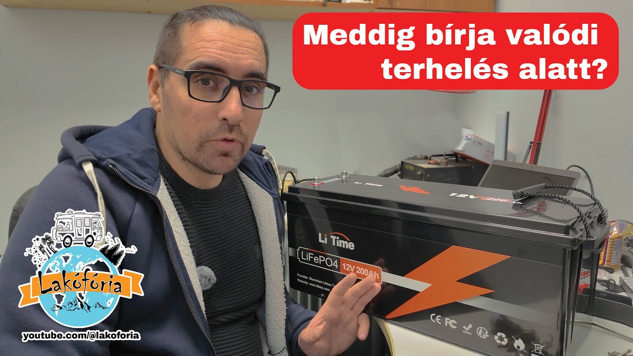 Meddig bírja??? LiFePo4 - Li Time 200Ah