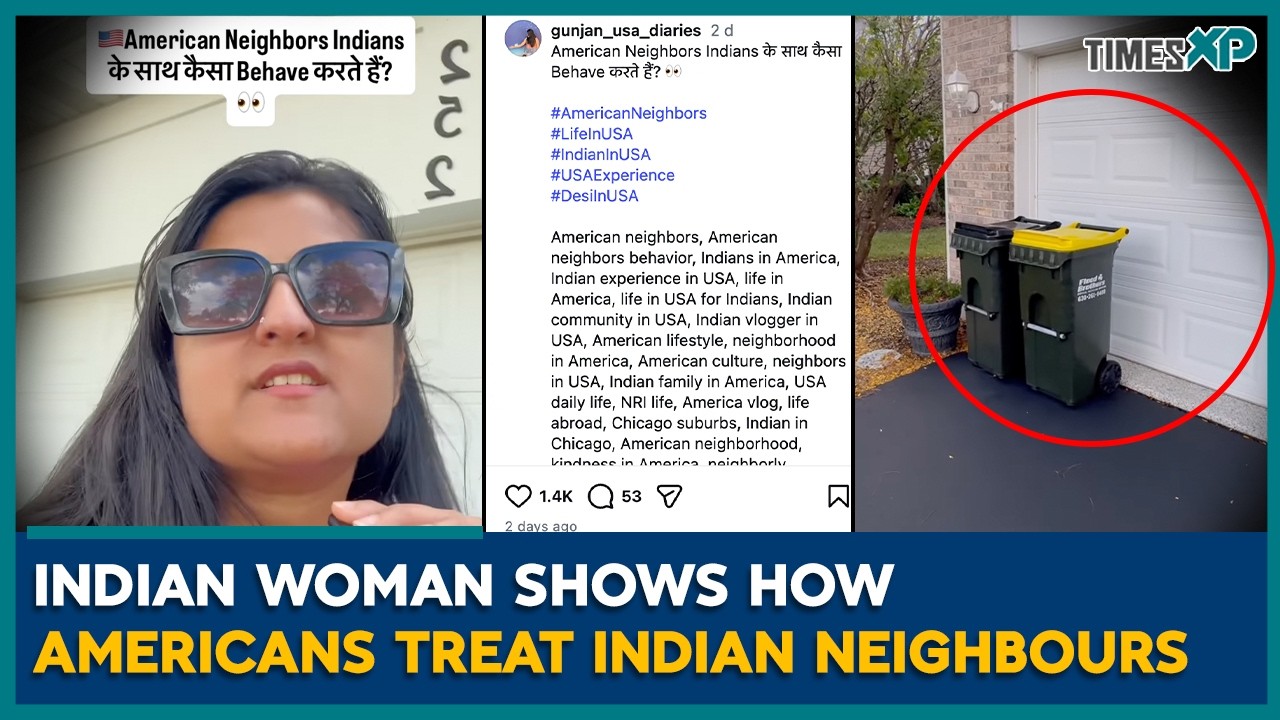 Indian Woman Reveals What Living Next to Americans Is Like | Indians In U.S | Naviya Bal