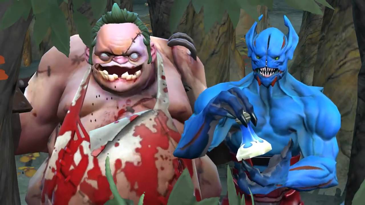 T&iacute;pica partida en baja prioridad :v - Dota 2