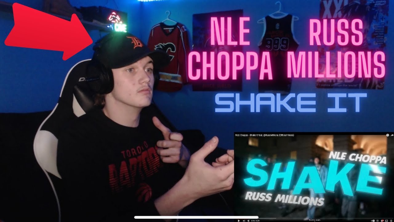 USA MEETS UK!!! NLE Choppa - Shake It feat. Russ Millions (Reaction)