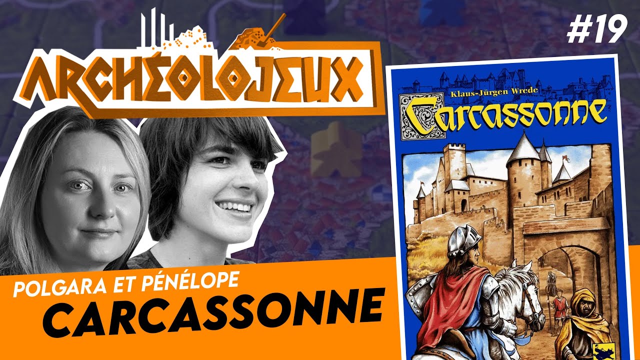 CARCASSONNE de Klaus-Jürgen Wrede, 2000 -  [ ARCHEOLOJEUX #19 ]