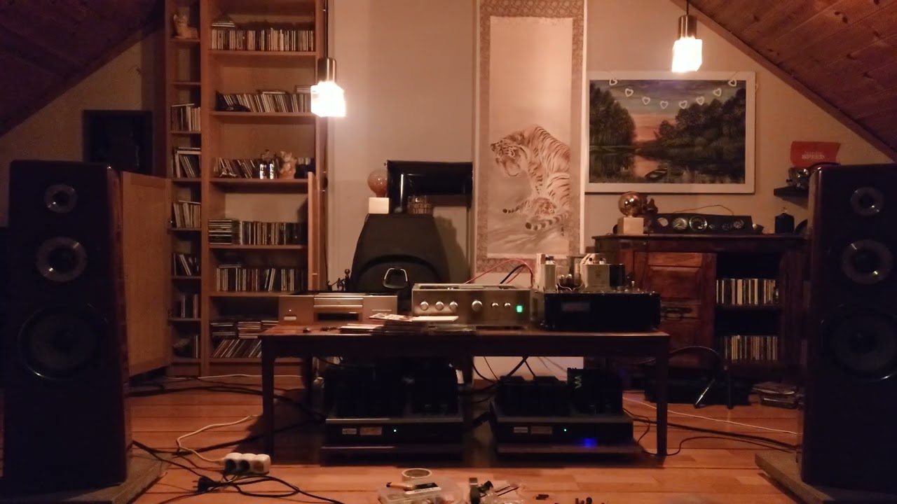 Bell Air Sound Research Model 88, Victor Sx V7-m speakers 