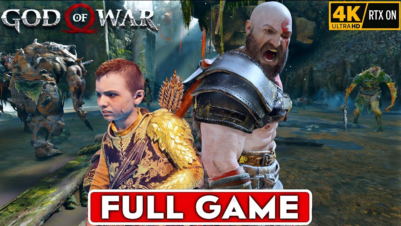 GOD OF WAR Full Game Walkthrough (4K 60FPS ULTRA) | Complete Story Gameplay | No Commentary