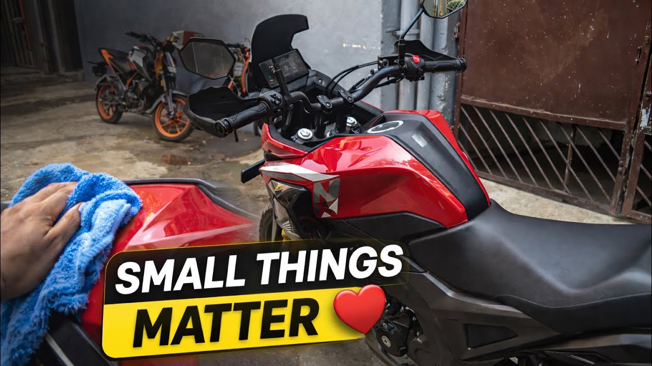 Honda NX200 Care Day | Small Things Matters ♥️
