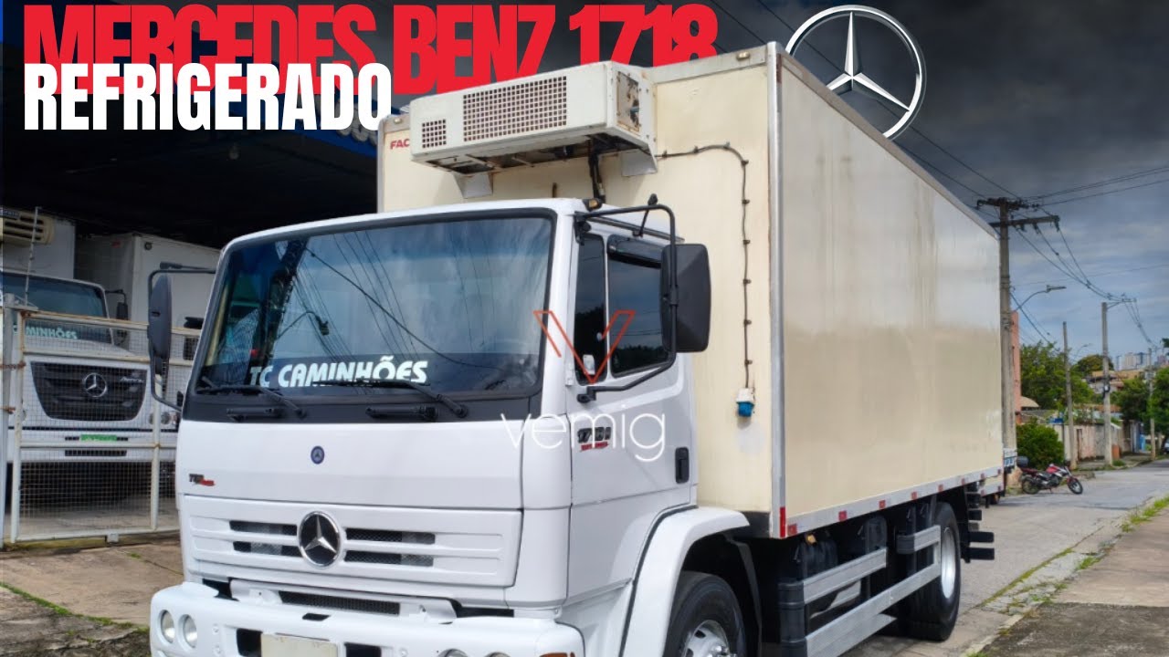 Apresentação de um Mercedes Benz 1718 2012 Refrigerado! - Preço no Site
