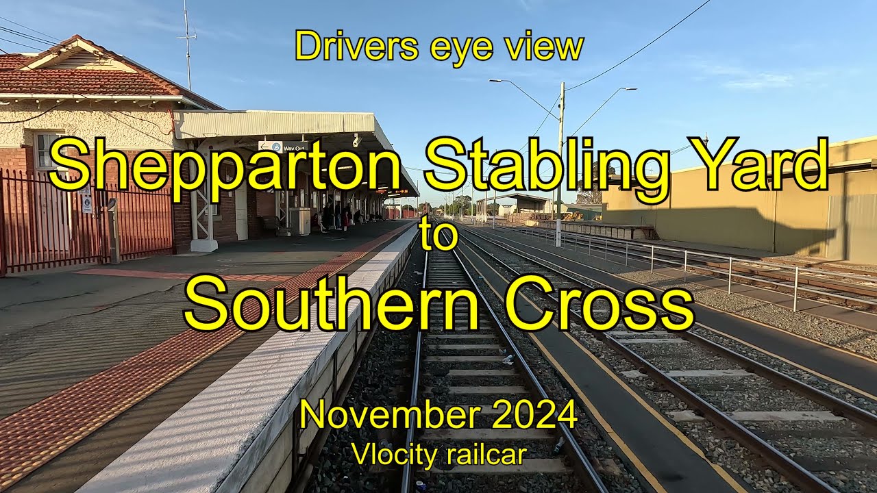 Drivers eye view, Shepparton to Southern Cross, Nov 2024