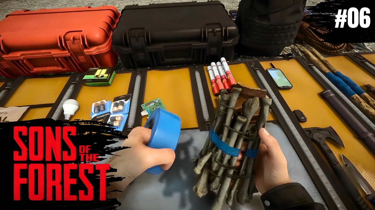 SONS OF THE FOREST 💀 06: Knochen Rüstung basteln und auf zum GPS Signal | Gameplay Deutsch | 2026