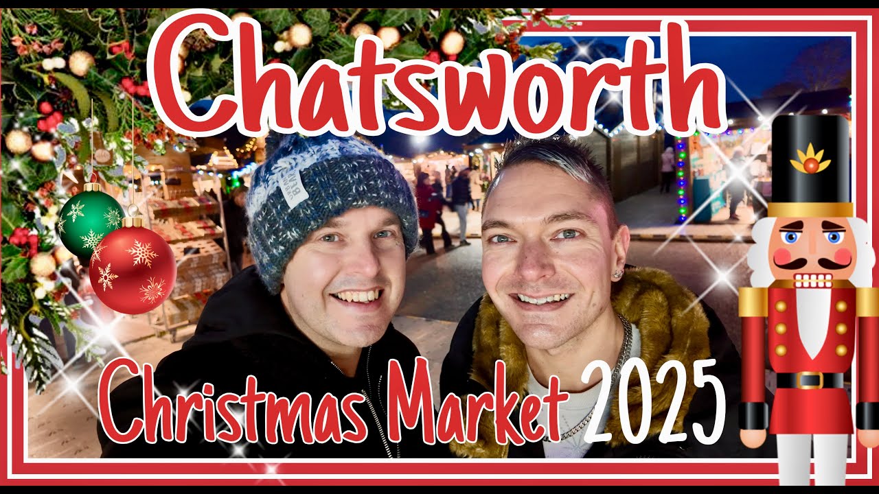 Chatsworth Christmas Market 2025 (Beat the £30 parking charge) Free samples & Purchases made! 🎄🎁