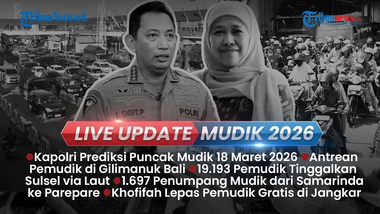🔴LIVE UPDATE SIANG: Situasi Terkini Pelabuhan Gilimanuk, Prediksi Puncak Arus Mudik 18 Maret 2026