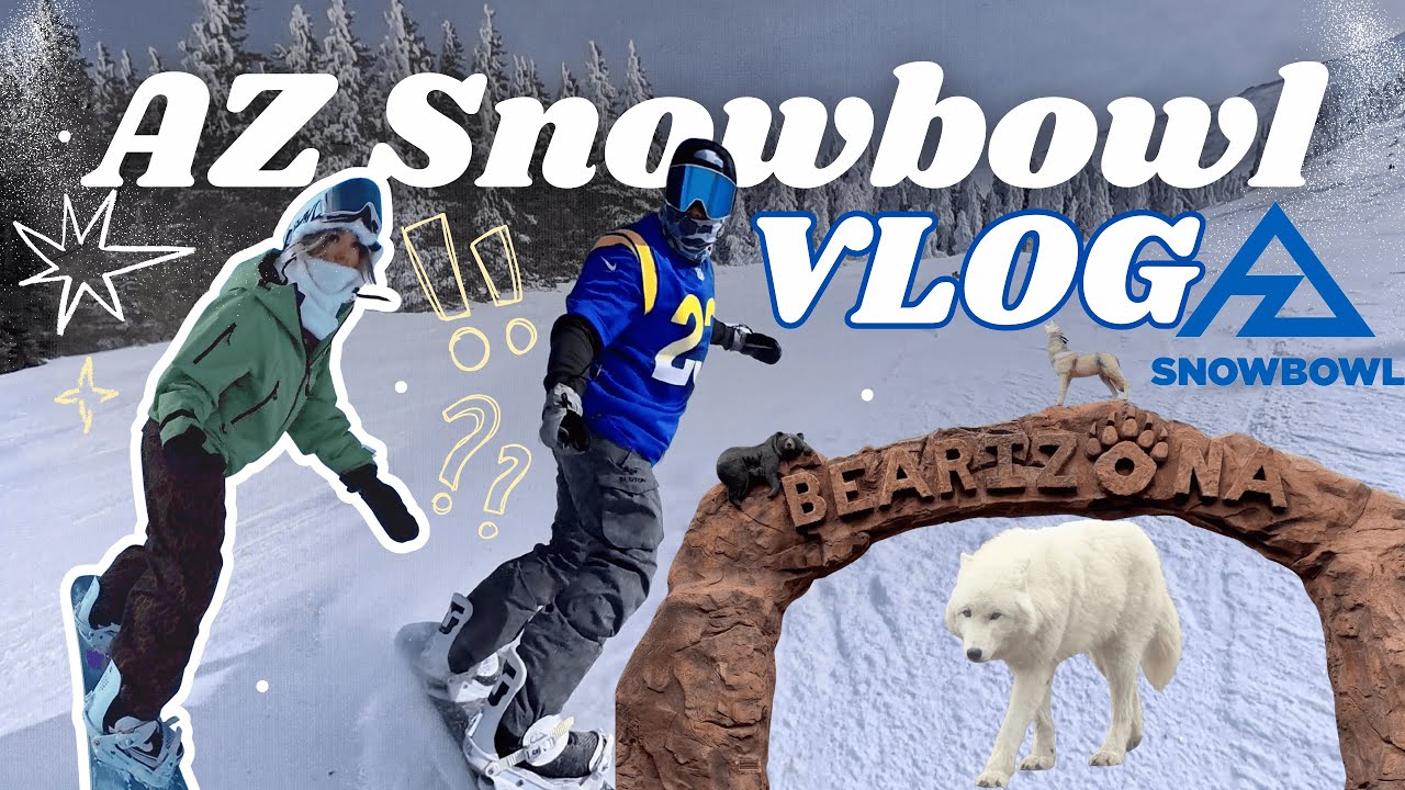 Arizona SNOWBOWL + Bearizona Trip 2026!!