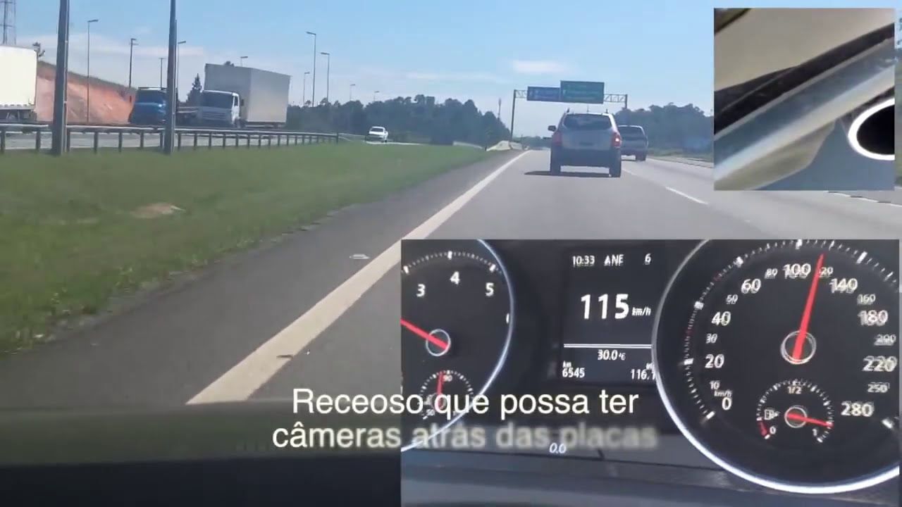 Novo Golf GTI andando em companhia de um Jetta. Parte III