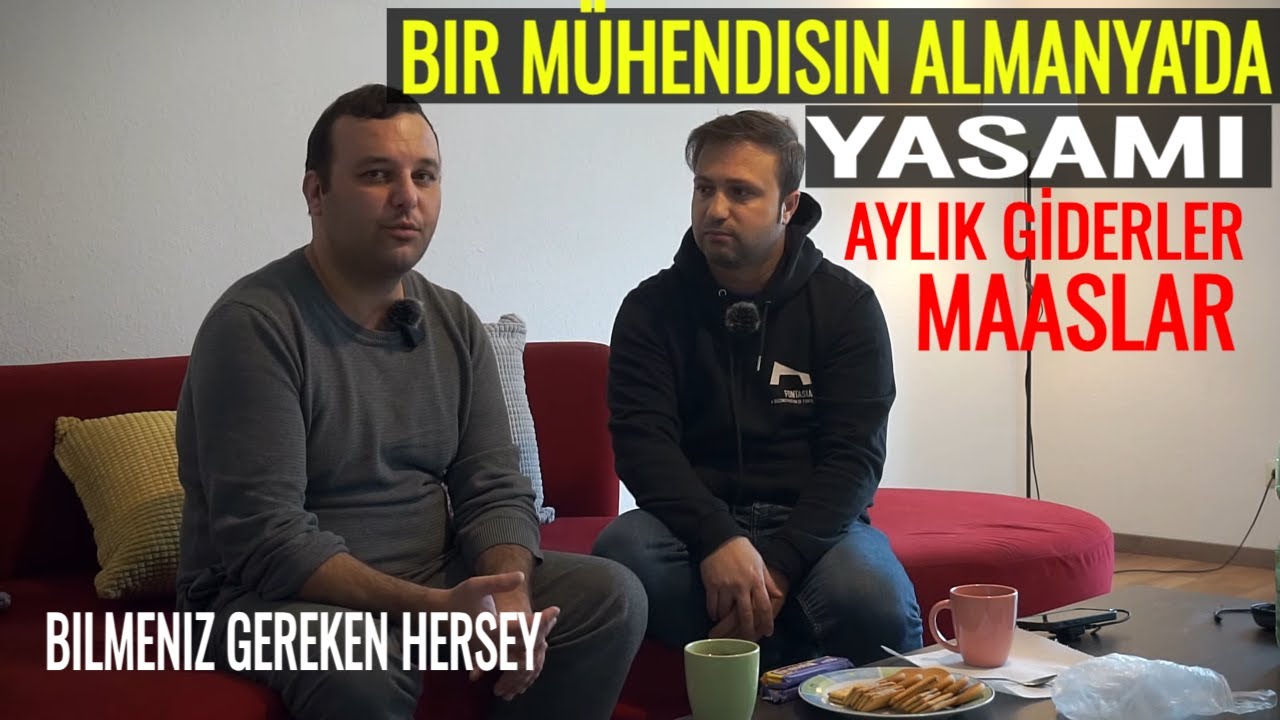 ALMANYA'DA M&Uuml;HENDİS MAAŞLARI !! AYLIK GİDERLERİ - PİŞMANLIKLAR?