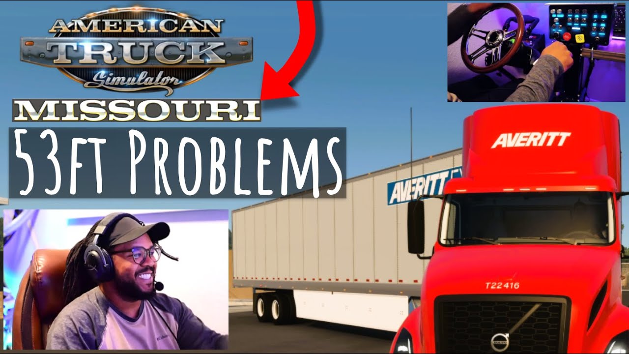 This 53ft Trailer Humbled Me | ATS Missouri DLC Journey! Realistic American Truck Simulator Ep. 12