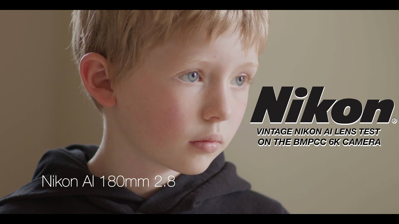 Vintage Nikon AI lens test in 4k // shot on BMPCC 6K