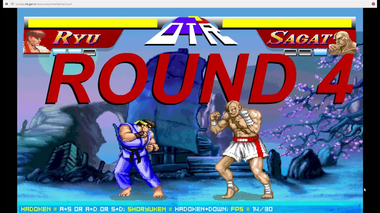Flash Street Fighter (Ryu vs Sagat)