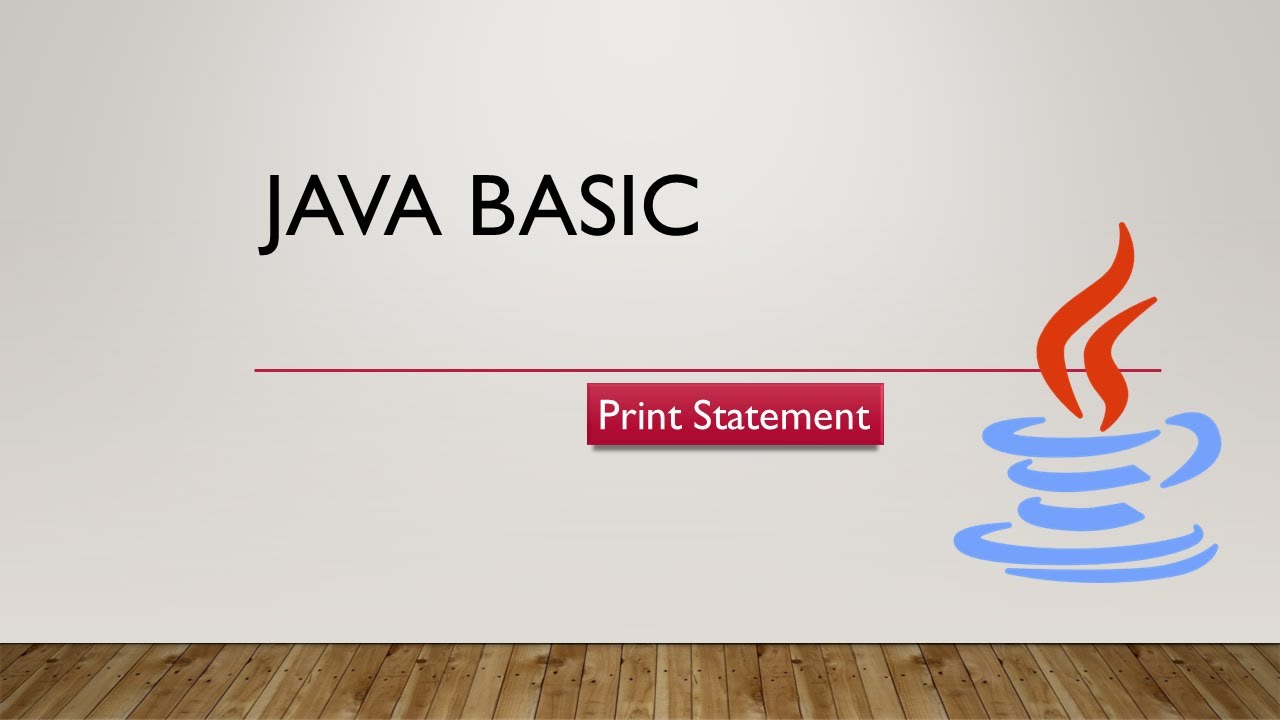 Learn Simple Java Basics