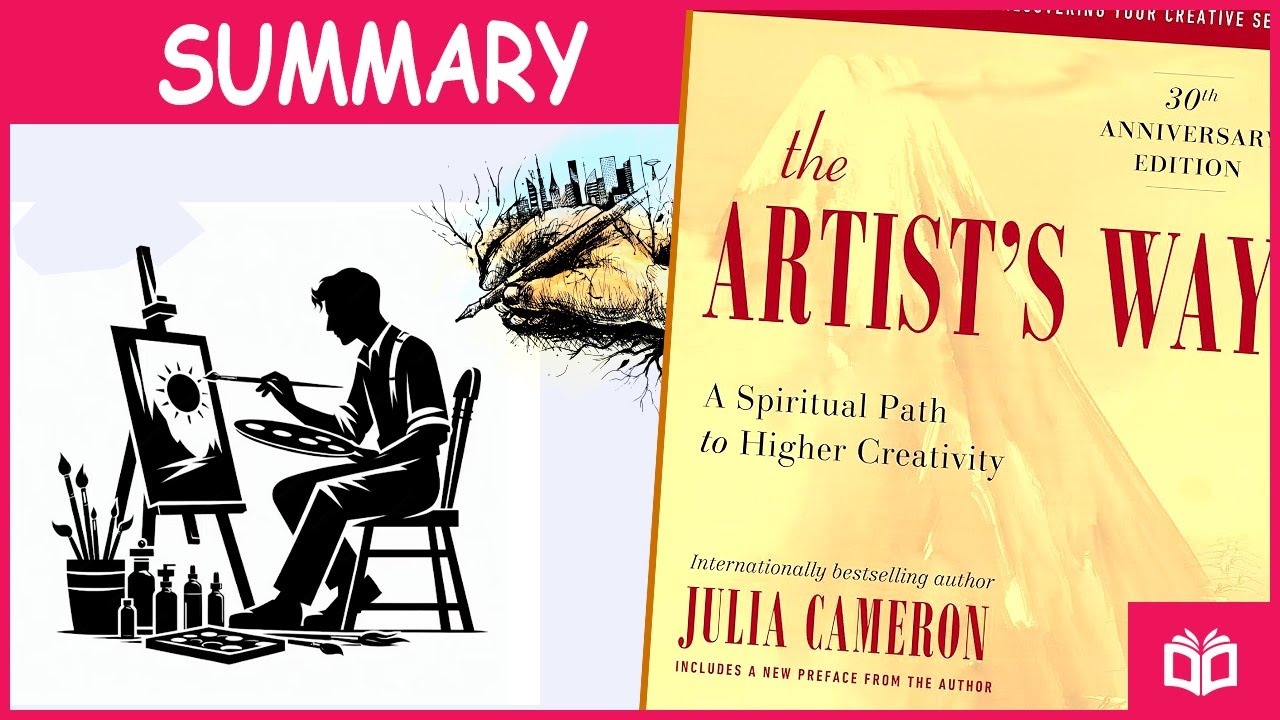 The Artist's Way | 5 Key Points | Julia Cameron | Animated Book summary