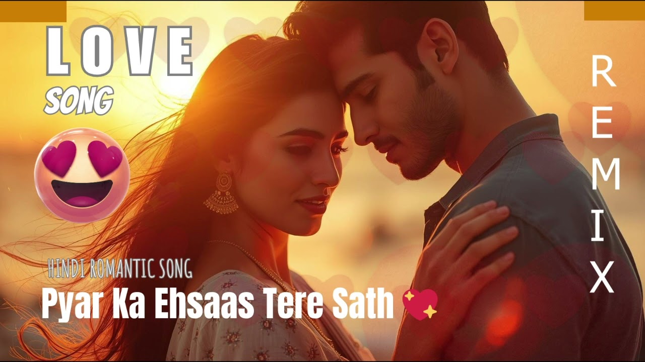 🎵 Pyar Ka Ehsaas Tere Sath 💖 | Upbeat Romantic Remix | Bollywood Love Melody 🌸