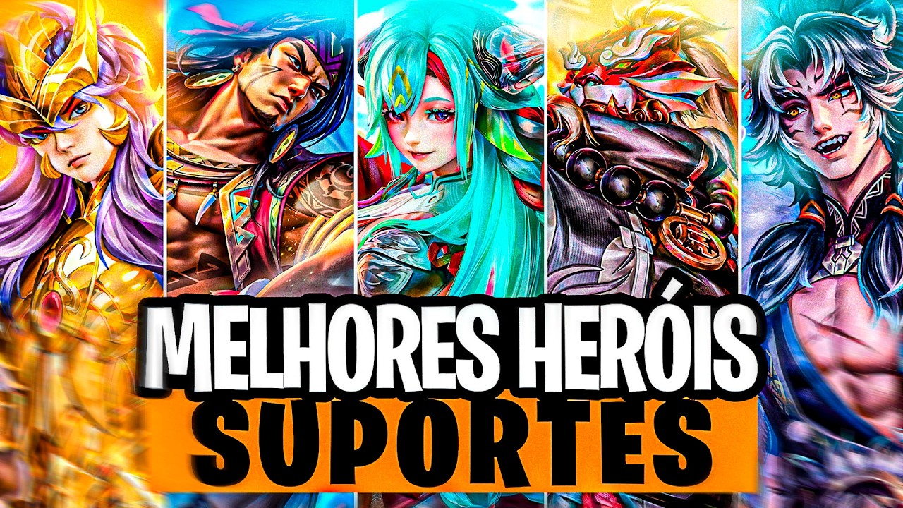 TIER LIST DOS MELHORES HERÓIS SUPORTES NO HONOR OF KINGS | MARÇO 2026