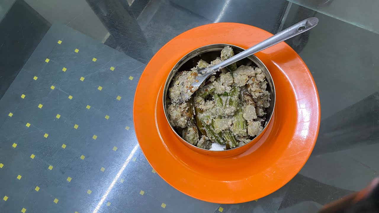 கத்திரி முருங்கை வாழை பொரியல் 
