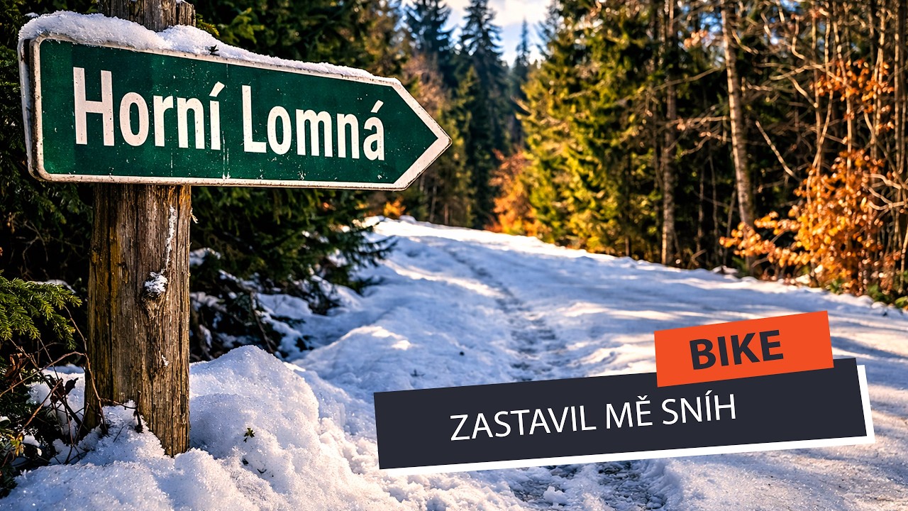 Jarní gravel vyjížďka 91 km | Chtěl jsem dojet do Horní Lomné… zastavil mě sníh ❄️