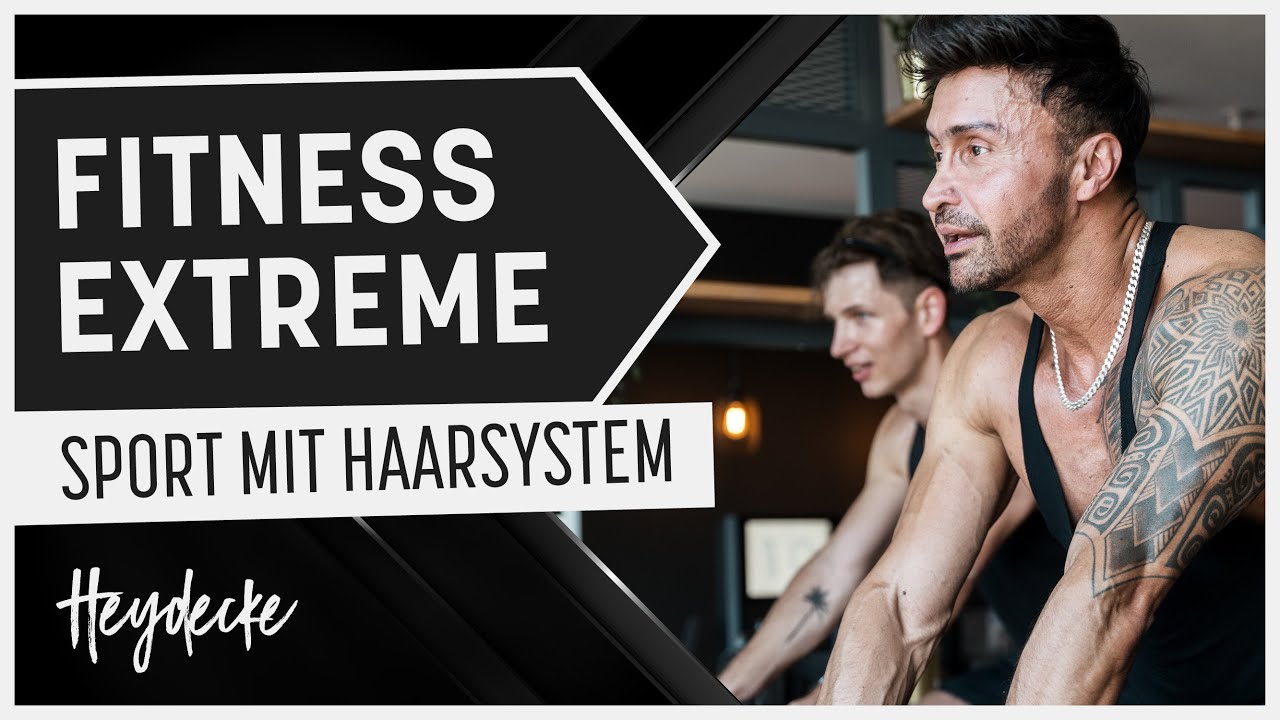 Endurance test hair system: Fitness and sports with a hairpiece | Hairsystems Heydecke