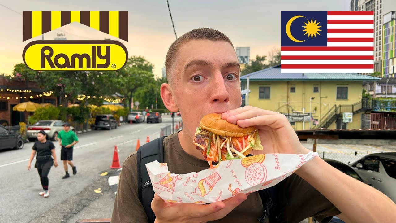 $1,50 Ramly Burger в Куала-Лумпуре🇲🇾 (ПОШЛО НЕ ТАК)