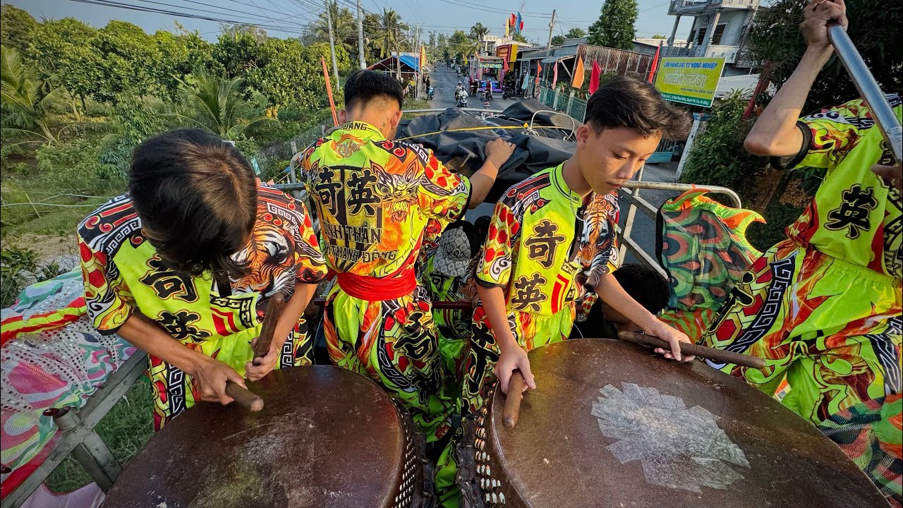Trống Lân Hoạt Náo Lễ PGHH Phú Tân Ngày 23 | LSR Kỳ Anh Phú Tân Hoạt Náo Lễ Hội | 25/11 PGHH 