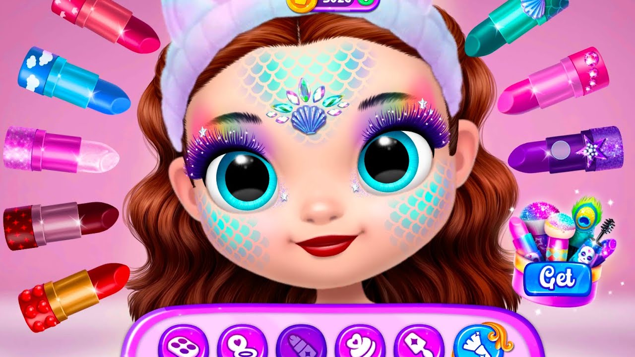 Princesses enchanted castle game 🎯 dressing up 👗💝 makeup 💄💄💝 singing eating food 🥝💤 plz 🤩 and sub 
