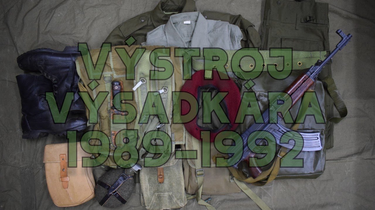 3# výstroj - ČSĽA, výsadkár, 1989-1992