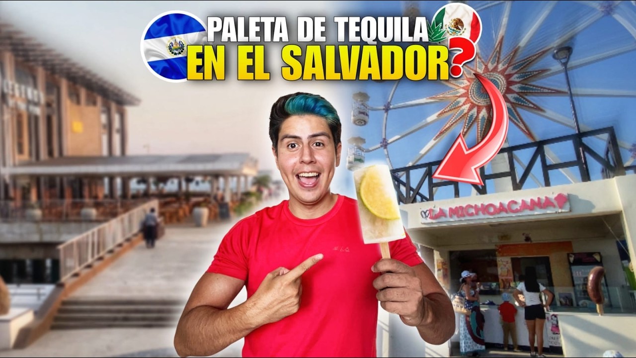 PROBANDO PALETA MEXICANA EN EL SALVADOR