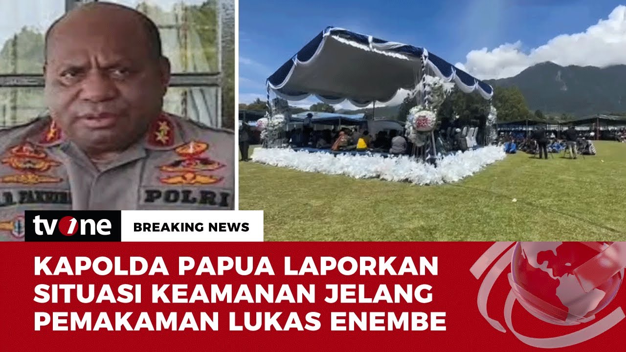 Kapolda Papua Jamin Situasi Pemakaman Lukas Enembe Kondusif | Breaking News tvOne