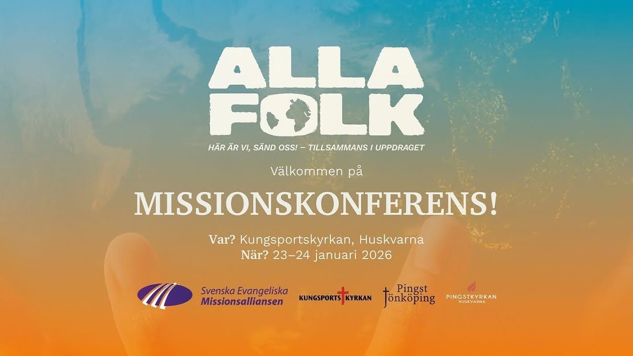 Predikan 24 januari | Christopher Alam | Jesu sista ord | Alla Folk 2026