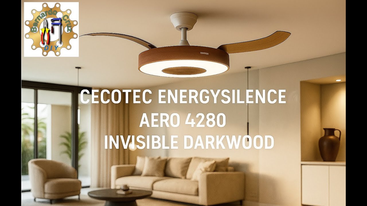 ¡Como instalar ventilador de techo con Luz Cecotec Aero 4280! El que todos quieren para este verano