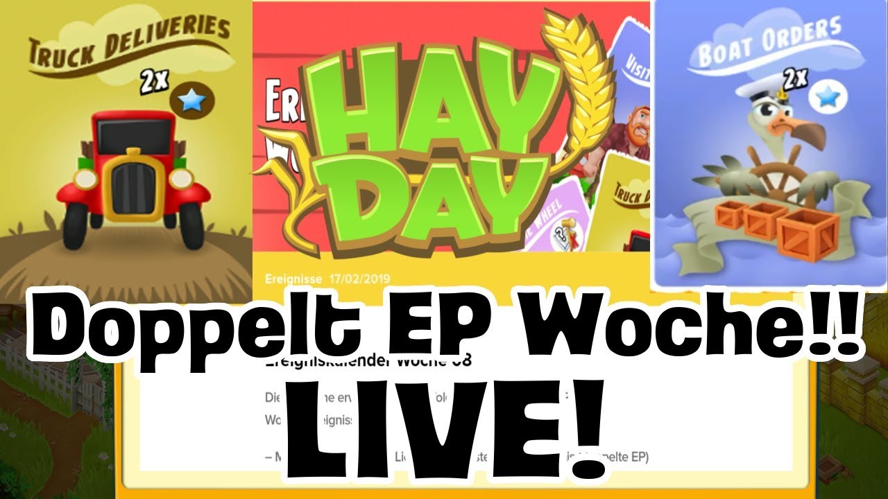 Hay Day 50 SCHIFFE CHALLENGE IN 2 STUNDEN ?!| Doppelt XP Schiff Live | SyromerB