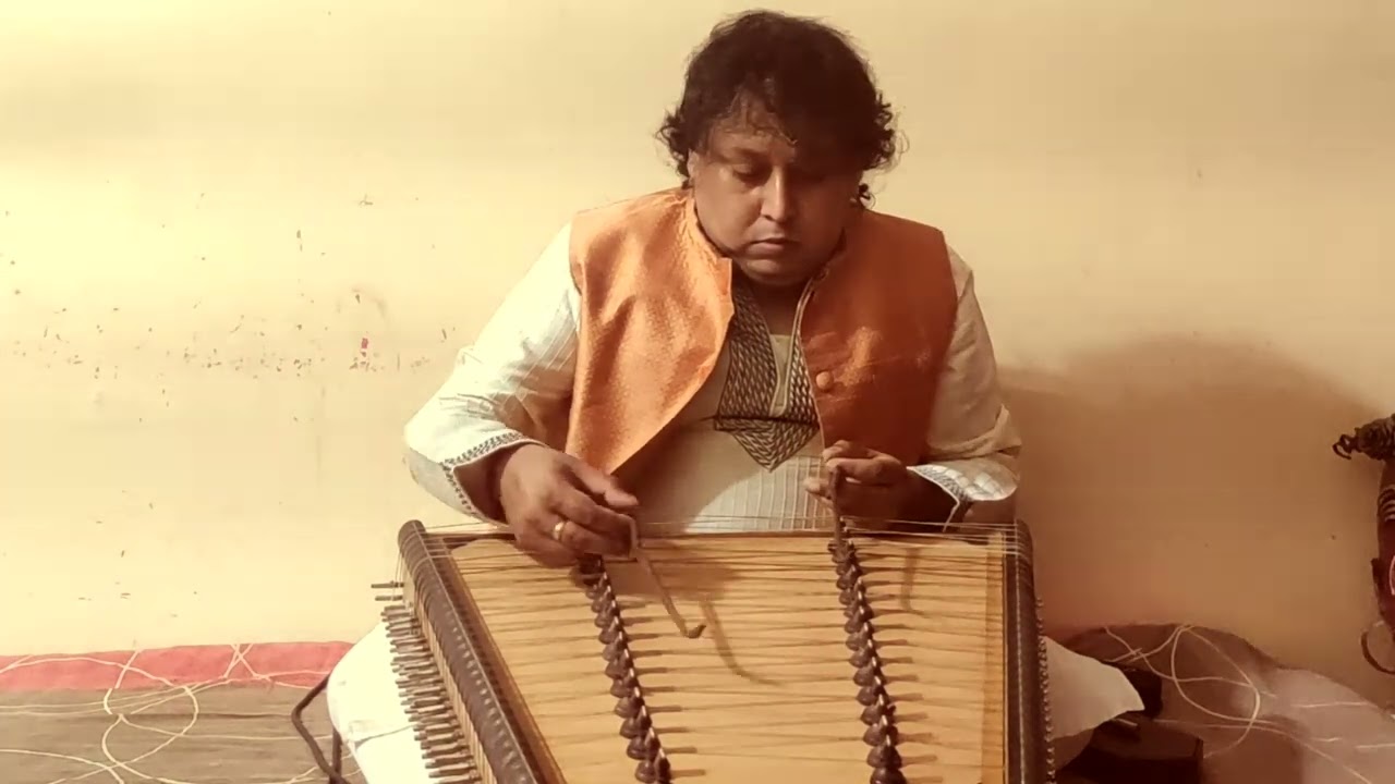 Pandit Dishari Chakraborty I Santoor I Raga Anandi Kalyan Alap Jor I Indian Classical Raga Music