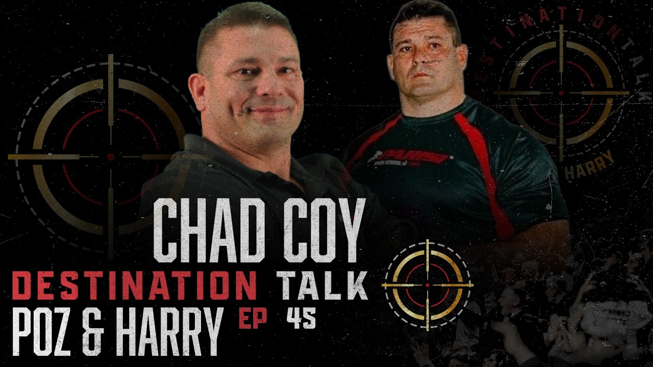 Destination Talk: Ep 45 Parisi Speed School Master Coach and Former Strongman Chad Coy