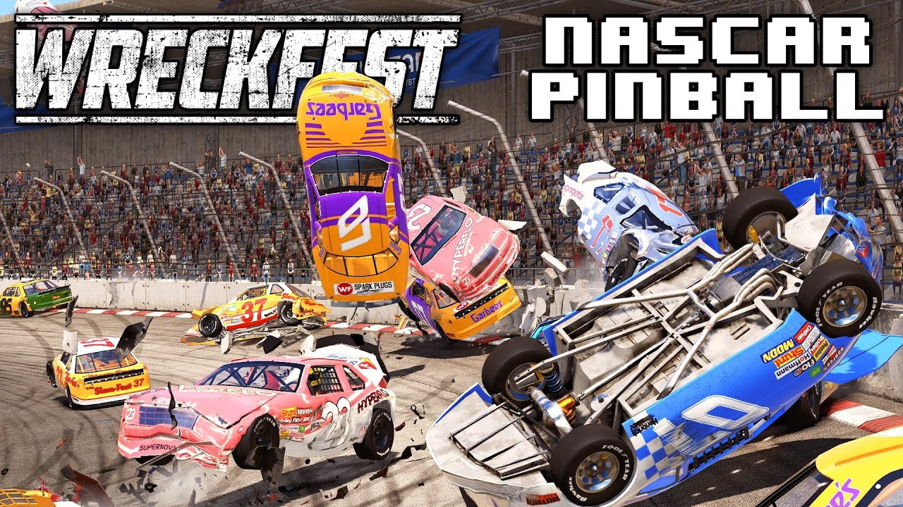 NASCAR Destruction: Piball Mode | Wreckfest Mods | Live Stream