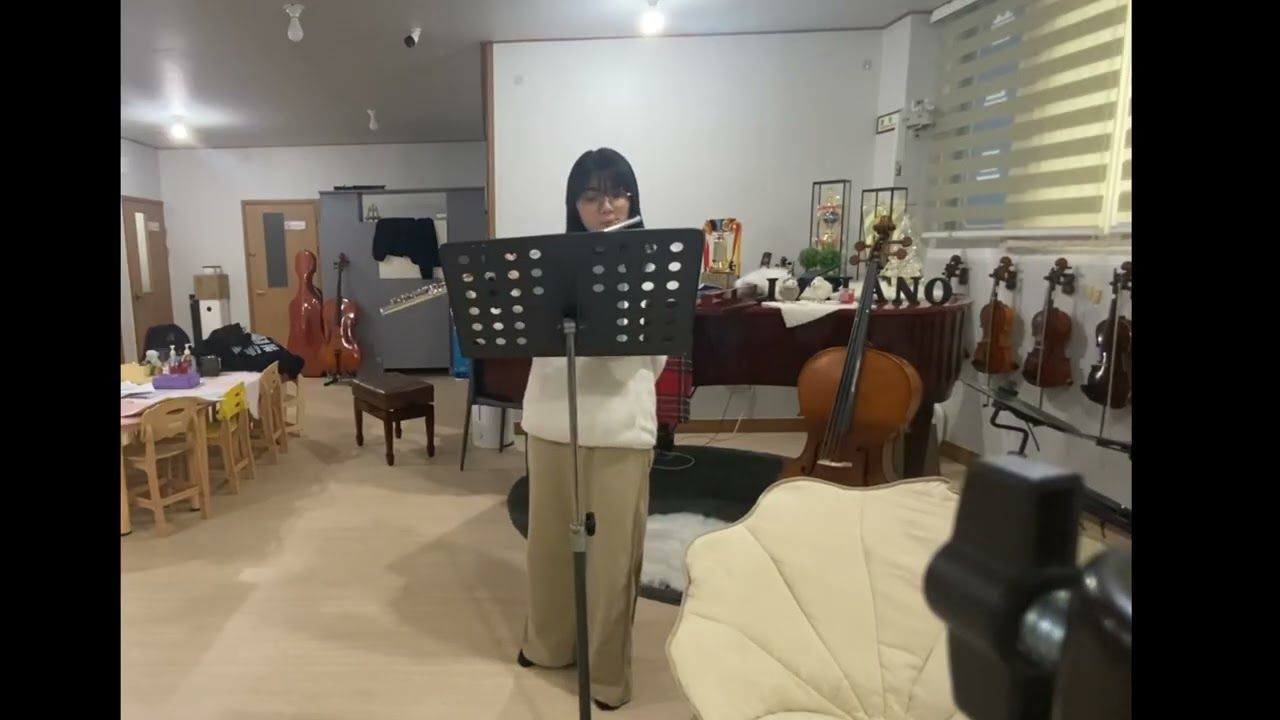 플룻-콩쿨 화이팅!!(26.02.28)