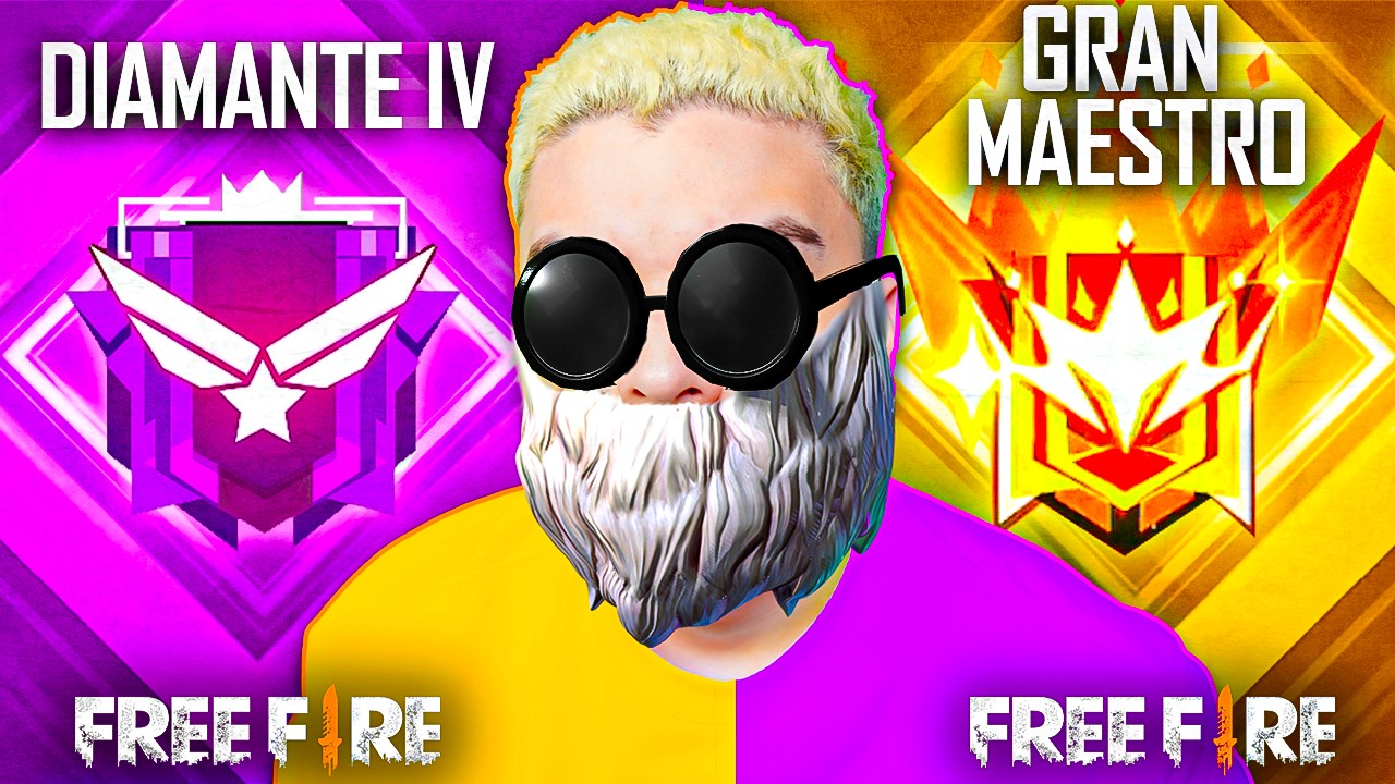 ¡LO HICE! 😱🔥LLEGUE A GRAN MAESTRO EN FREE FIRE! 🔥😱 EL RETO MAS DIFICIL DE MI VIDA 🔥 100.000 PUNTOS